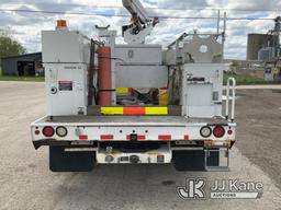 (South Beloit, IL) Altec AT200-A, Telescopic Bucket Truck mounted behind cab on 2013 Ford F450 Servi