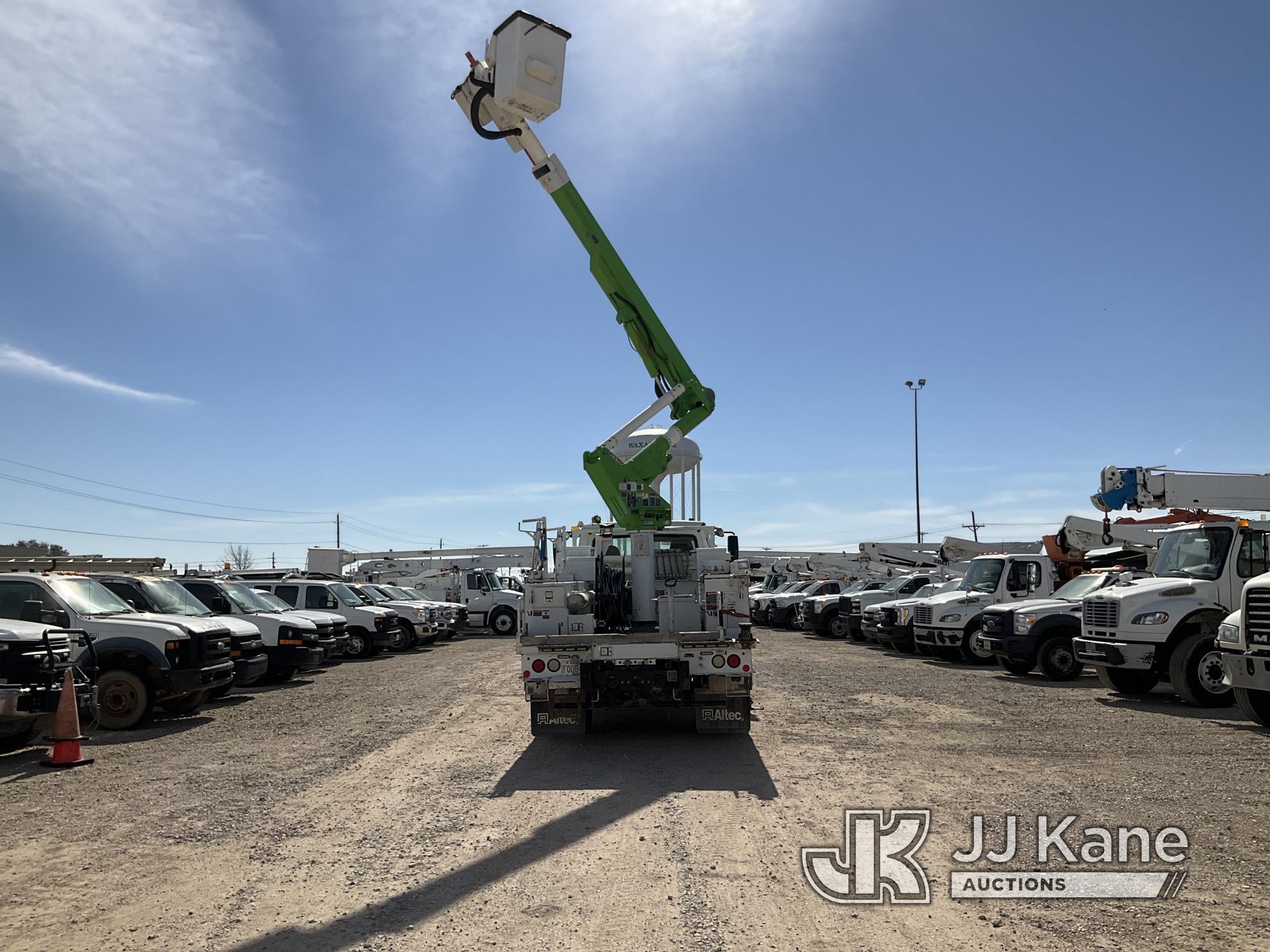 (Waxahachie, TX) Altec TA41M, Articulating & Telescopic Material Handling Bucket Truck mounted behin