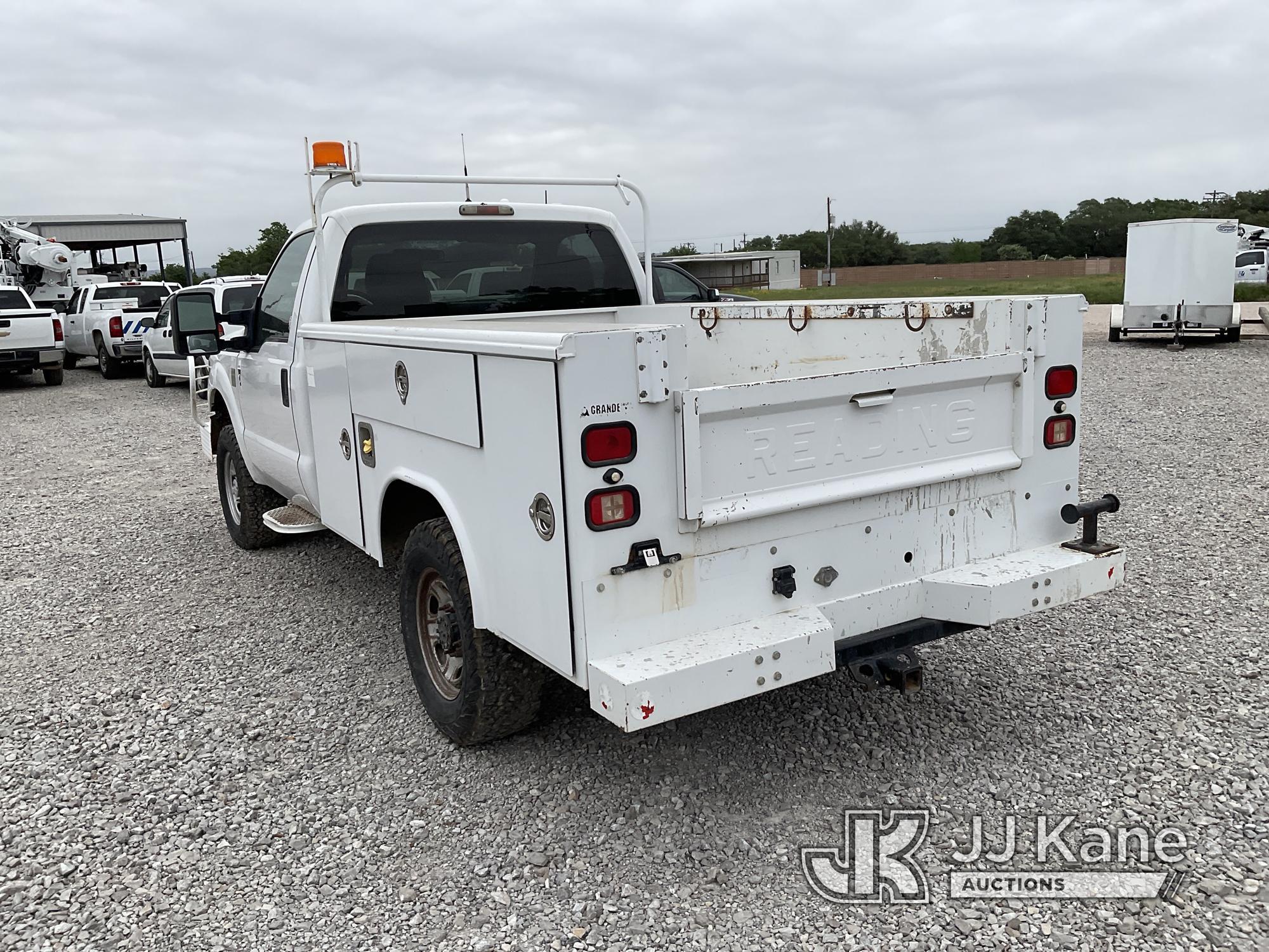 (Johnson City, TX) 2012 Ford F250 4x4 Service Truck, , Cooperative owned and maintained Runs and Mov