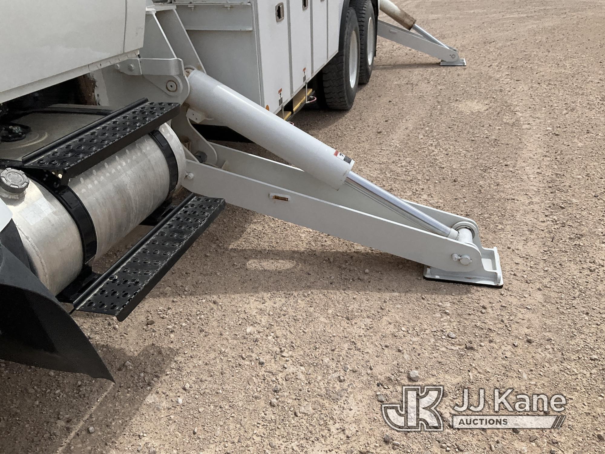 (Odessa, TX) Altec A77T-E93, Articulating & Telescopic Material Handling Elevator Bucket Truck rear