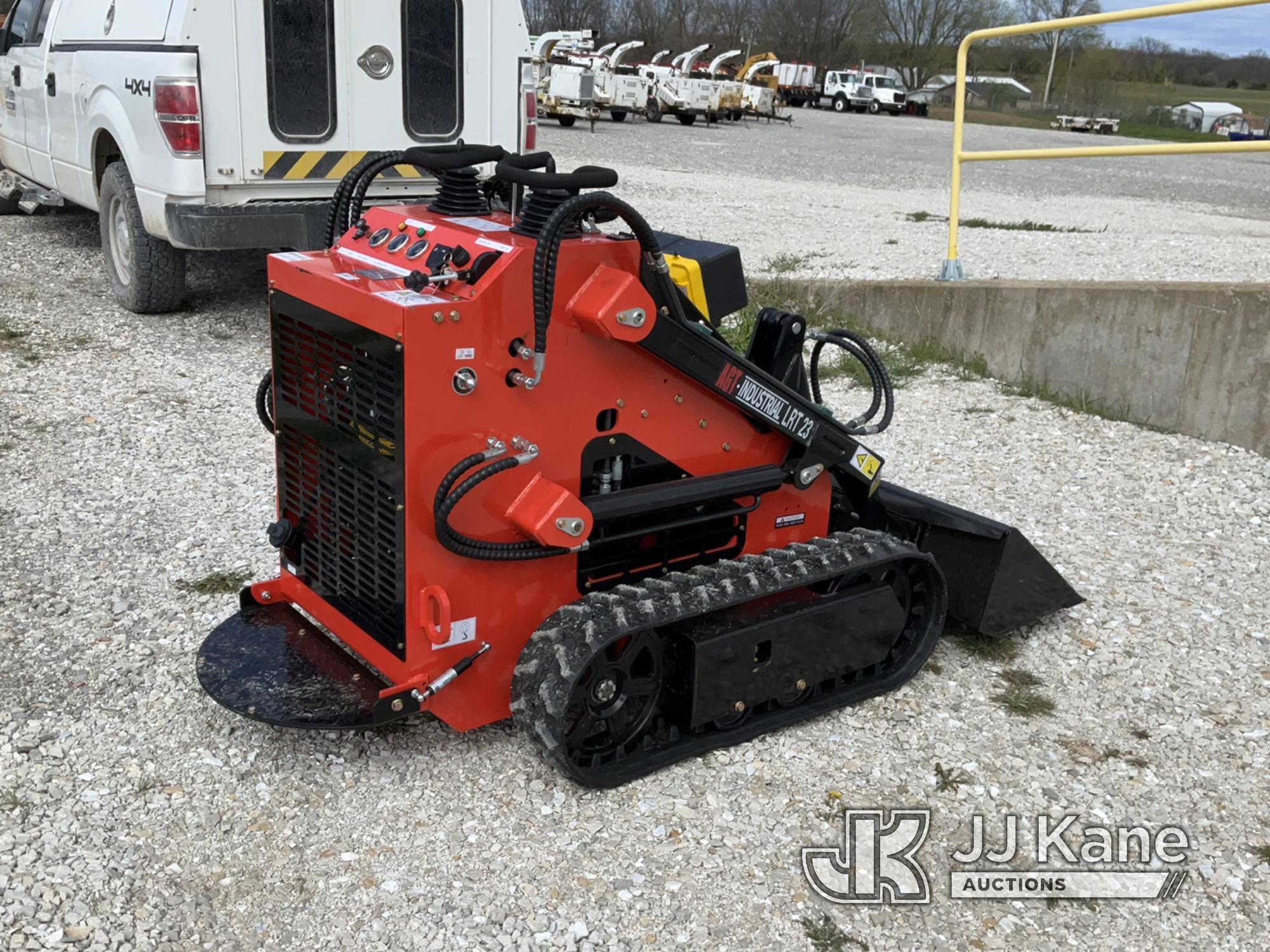 (Hawk Point, MO) 2024 AGROTK LRT23 Walk-Behind Tracked Skid Steer Loader New/Unused.