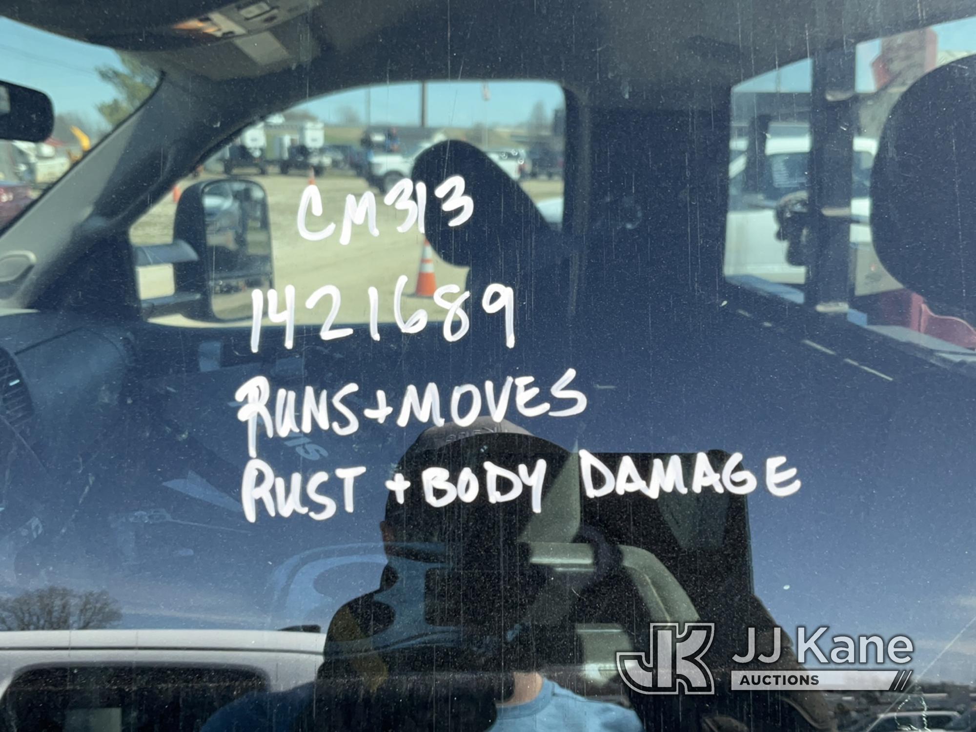 (Charlotte, MI) 2012 GMC Sierra 2500 4x4 Pickup Truck Runs & Moves) (Rust Damage, Body Damage