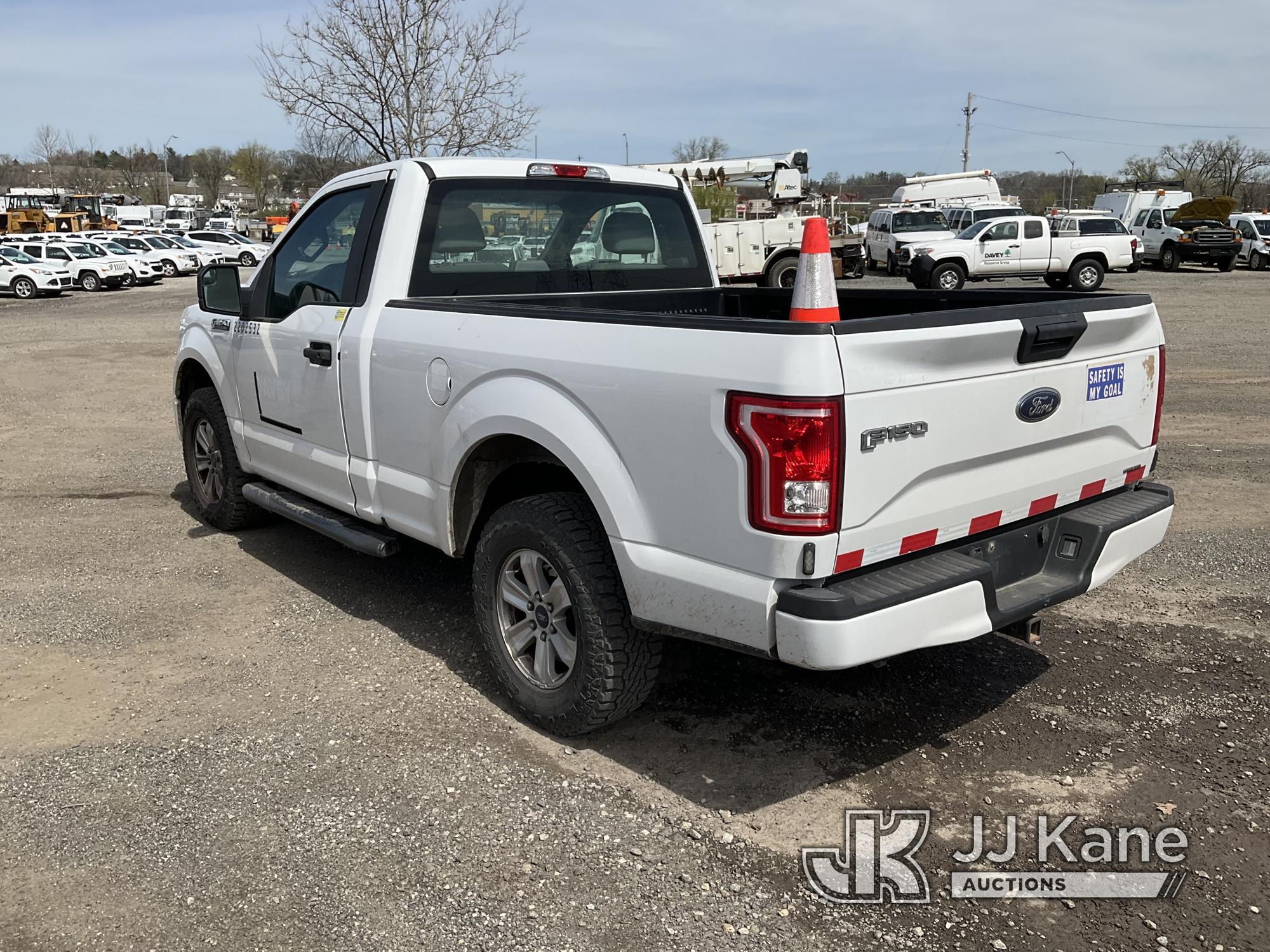 (Plymouth Meeting, PA) 2016 Ford F150 4x4 Pickup Truck Runs & Moves, Check Engine Light On, Body & R