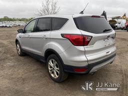 (Plymouth Meeting, PA) 2019 Ford Escape 4x4 4-Door Sport Utility Vehicle Runs & Moves, Body & Rust D