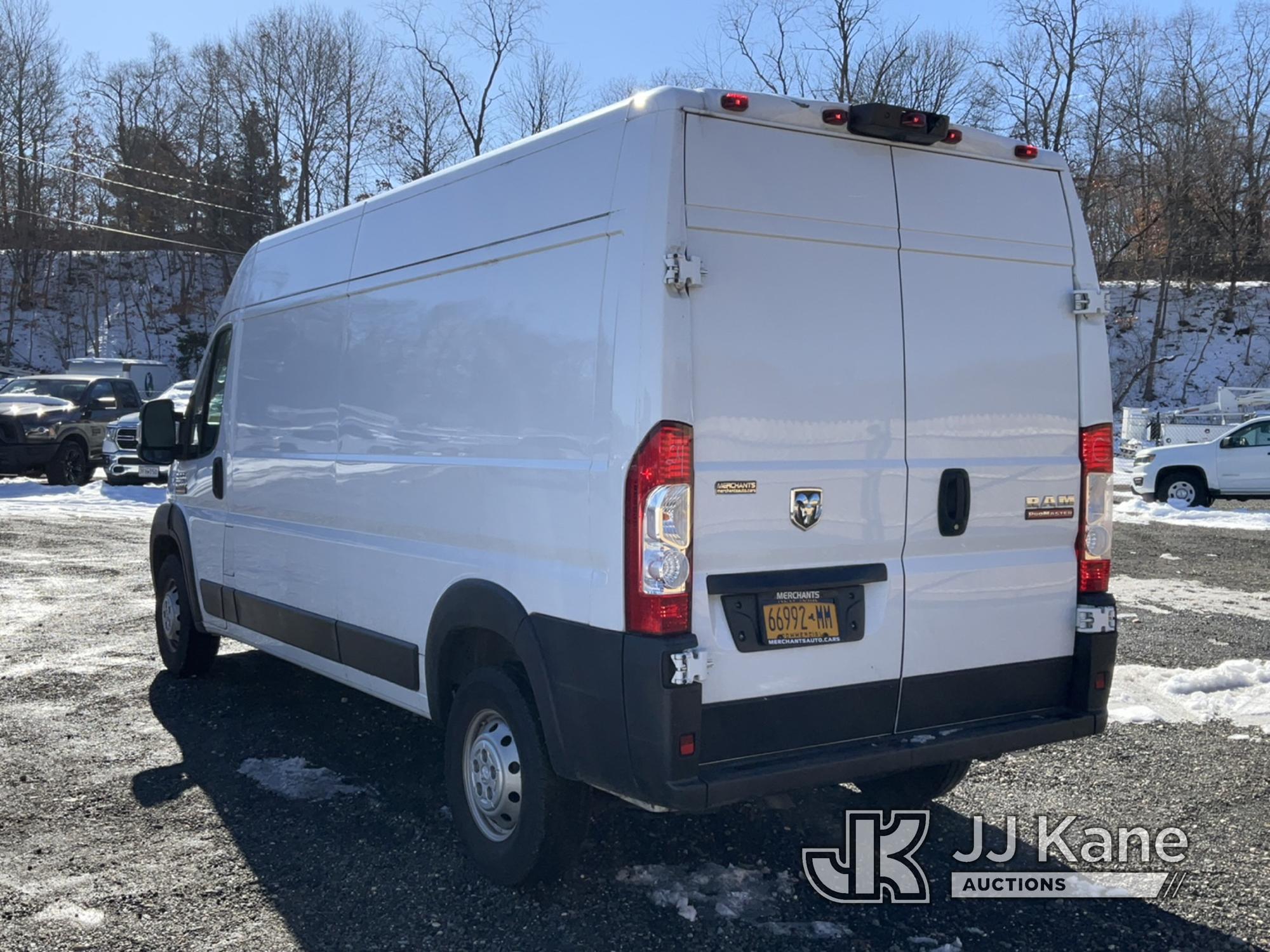 (Kings Park, NY) 2020 RAM Promaster 2500 High-Top Cargo Van Runs & Moves, Minor Body Damage) (Inspec