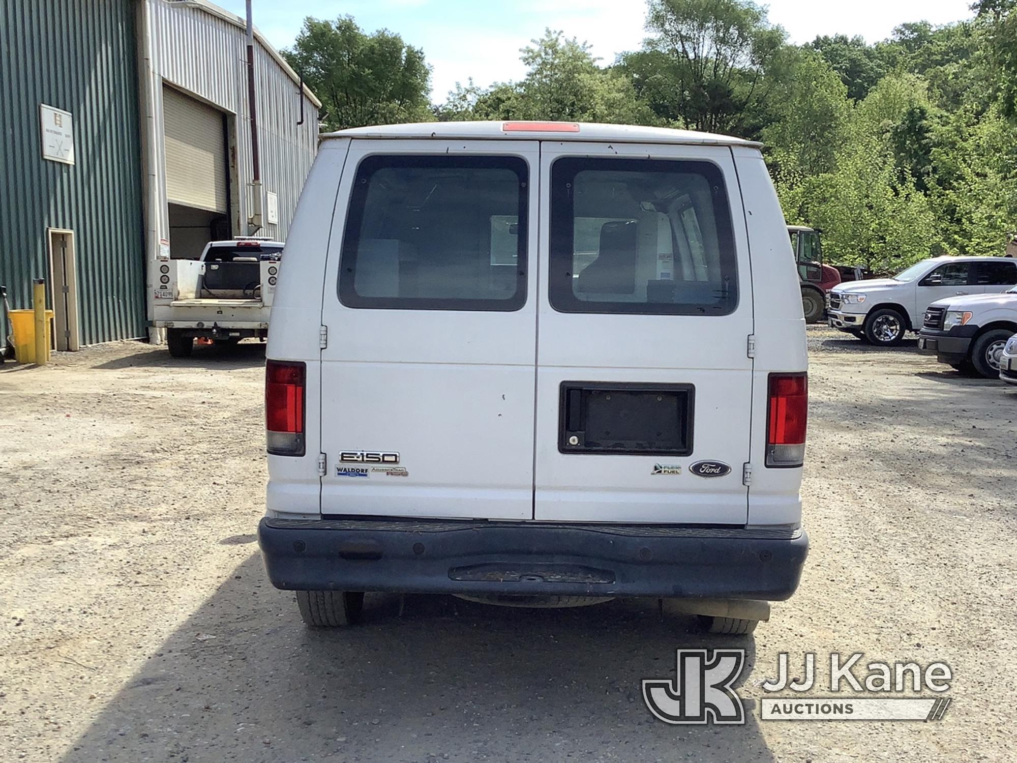 (Harmans, MD) 2014 Ford E150 Cargo Van Runs & Moves, Rust & Body Damage