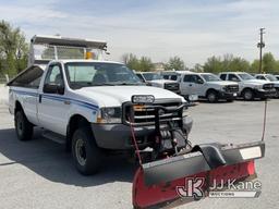 (Chester Springs, PA) 2002 Ford F350 4x4 Pickup Truck Runs & Moves, Body & Rust Damage, Dump Operate