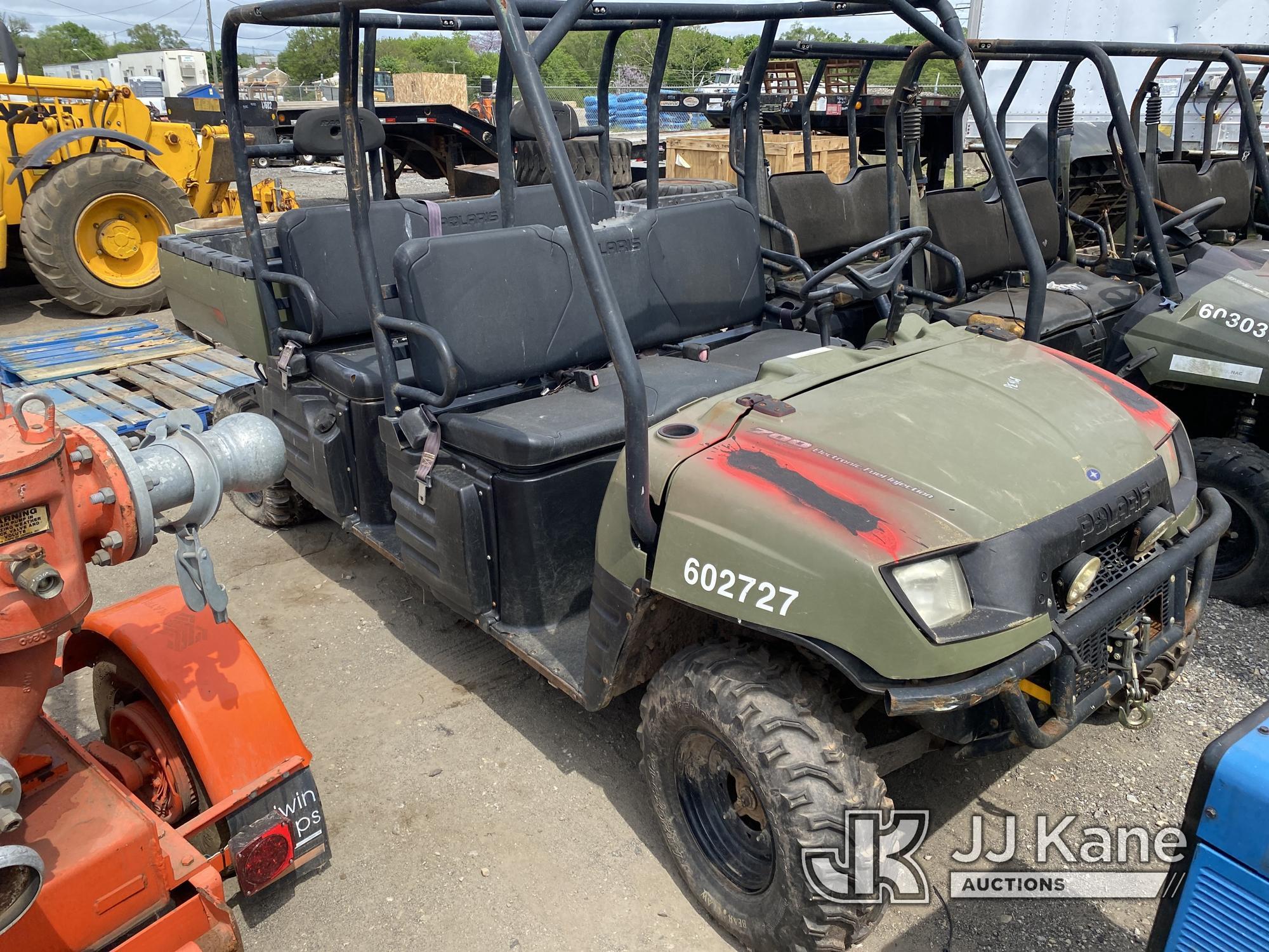 (Plymouth Meeting, PA) 2009 Polaris RangerCrew700 All-Terrain Vehicle No Title) (Not Running Conditi