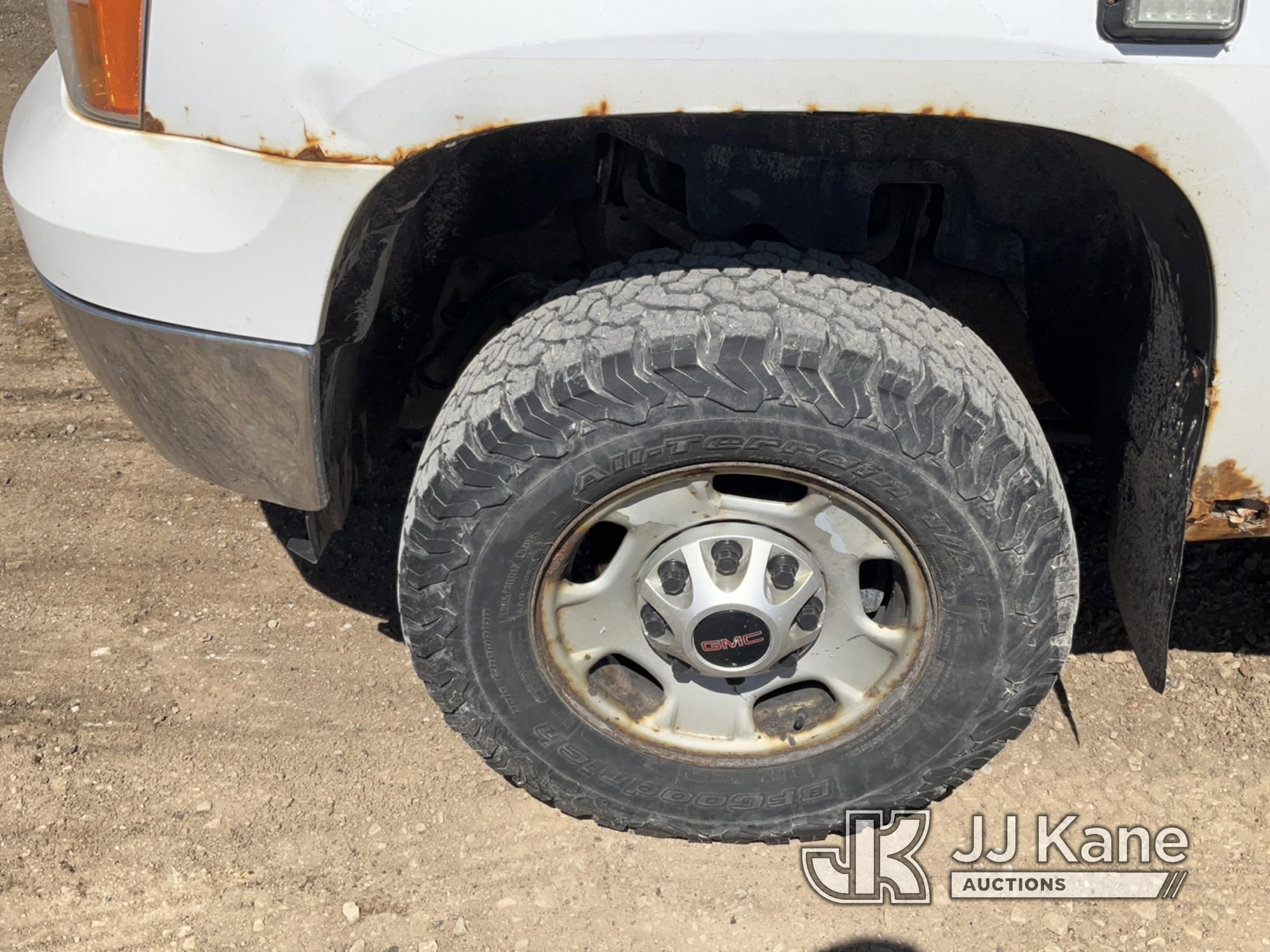 (Charlotte, MI) 2012 GMC Sierra 2500 4x4 Pickup Truck Runs & Moves) (Rust Damage, Body Damage