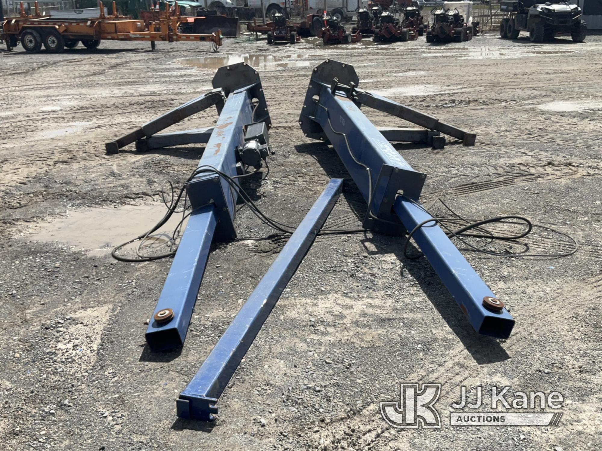 (Rome, NY) Eagle Equipment TP015 Vehicle Lift, Capacity: 15,000lbs Per seller: operated when taken f