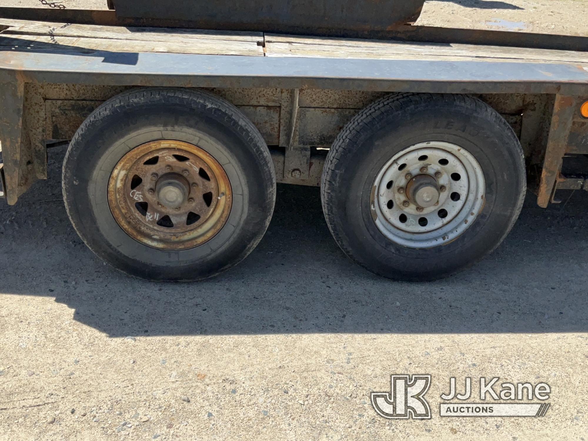 (Charlotte, MI) 2001 Belshe Industries T/A Tagalong Utility Trailer Rust, Body Damage