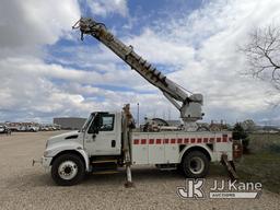 (London, OH) Altec DM45T, Digger Derrick rear mounted on 2004 International 4400 Utility Truck, Inve