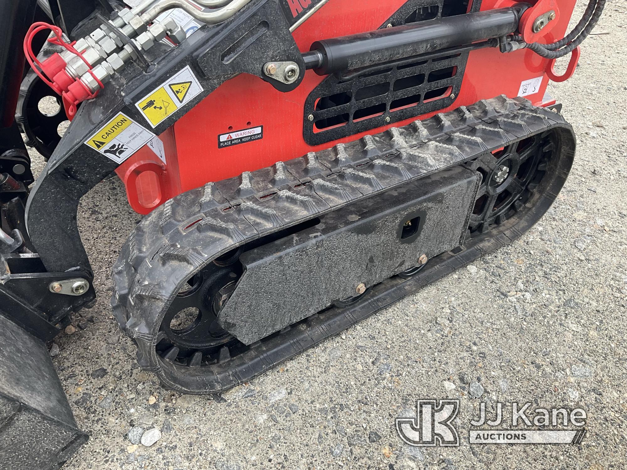 (Shrewsbury, MA) 2024 Agrotk LRT23 Walk-Behind Crawler Skid Steer Loader New/Unused) (Not Running, F