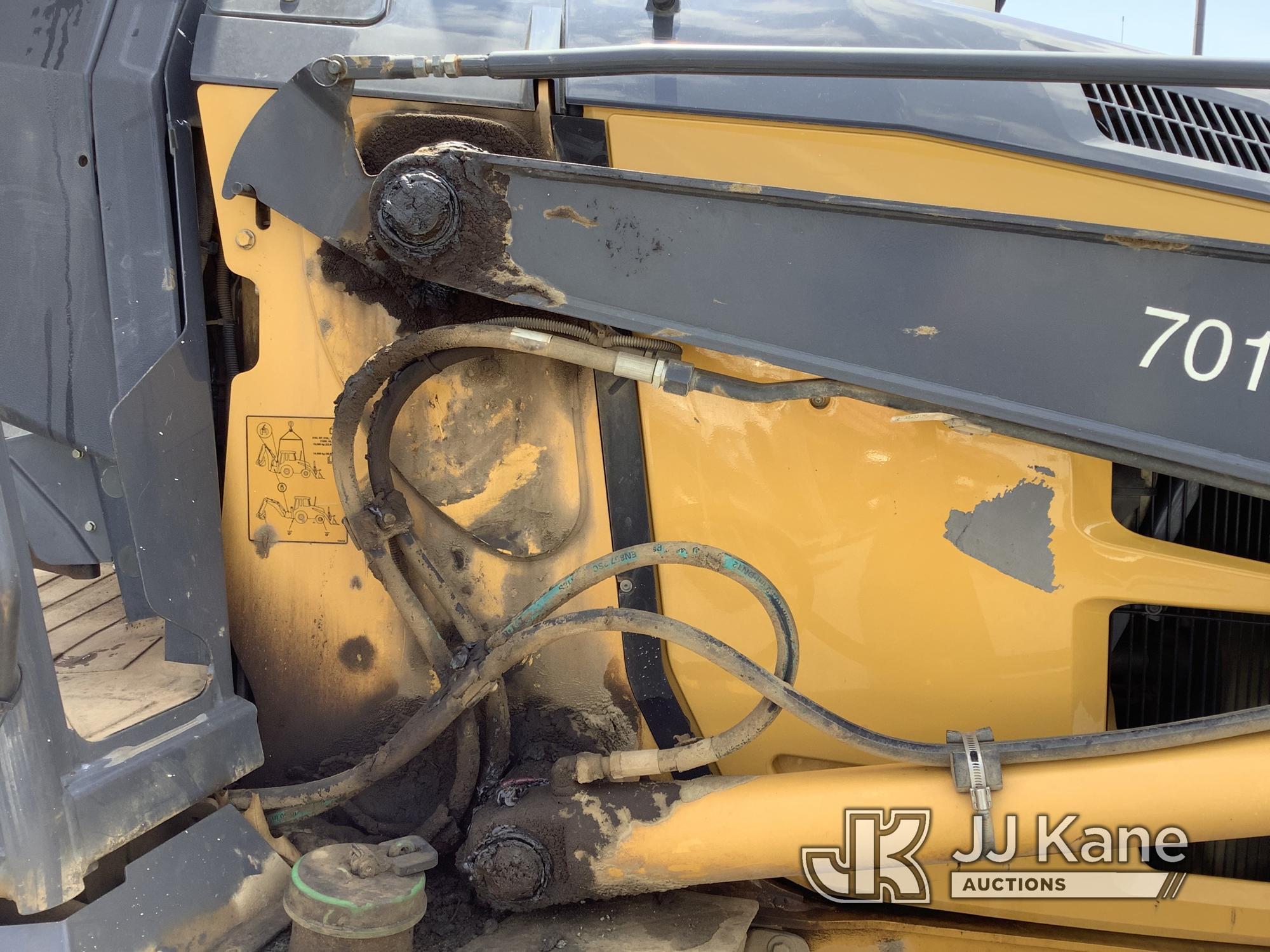 (Frederick, MD) 2016 John Deere 310 SL 4x4 Tractor Loader Backhoe Runs, Moves & Operates, Leaks Oil