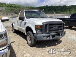 (Smock, PA) 2008 Ford F250 4x4 Service Truck Not Running, Condition Unknown, Passenger Door Not Open