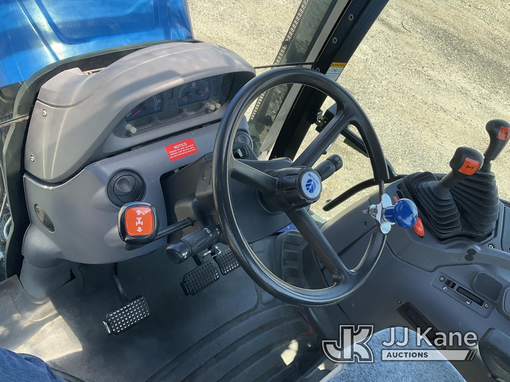 (Plymouth Meeting, PA) 2004 New Holland TS100A Utility Tractor Runs & Moves