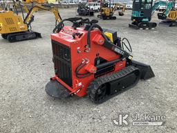 (Shrewsbury, MA) 2024 Agrotk LRT23 Walk-Behind Crawler Skid Steer Loader New/Unused) (Not Running, F