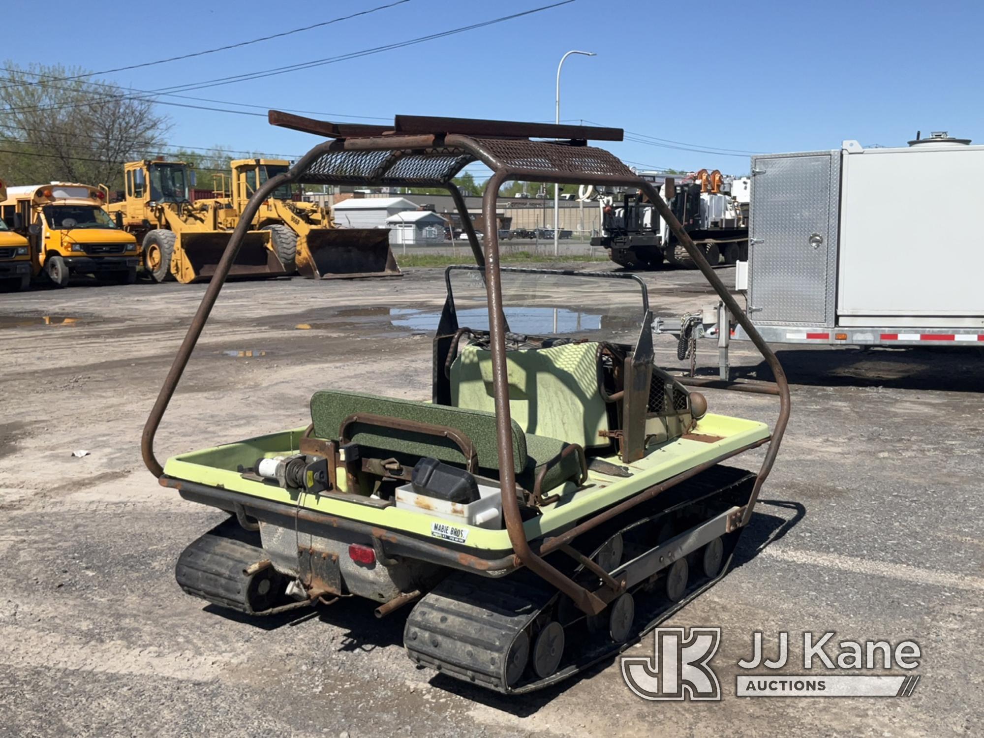 (Rome, NY) Cushman Trackster Crawler ATV Not Running, Condition Unknown