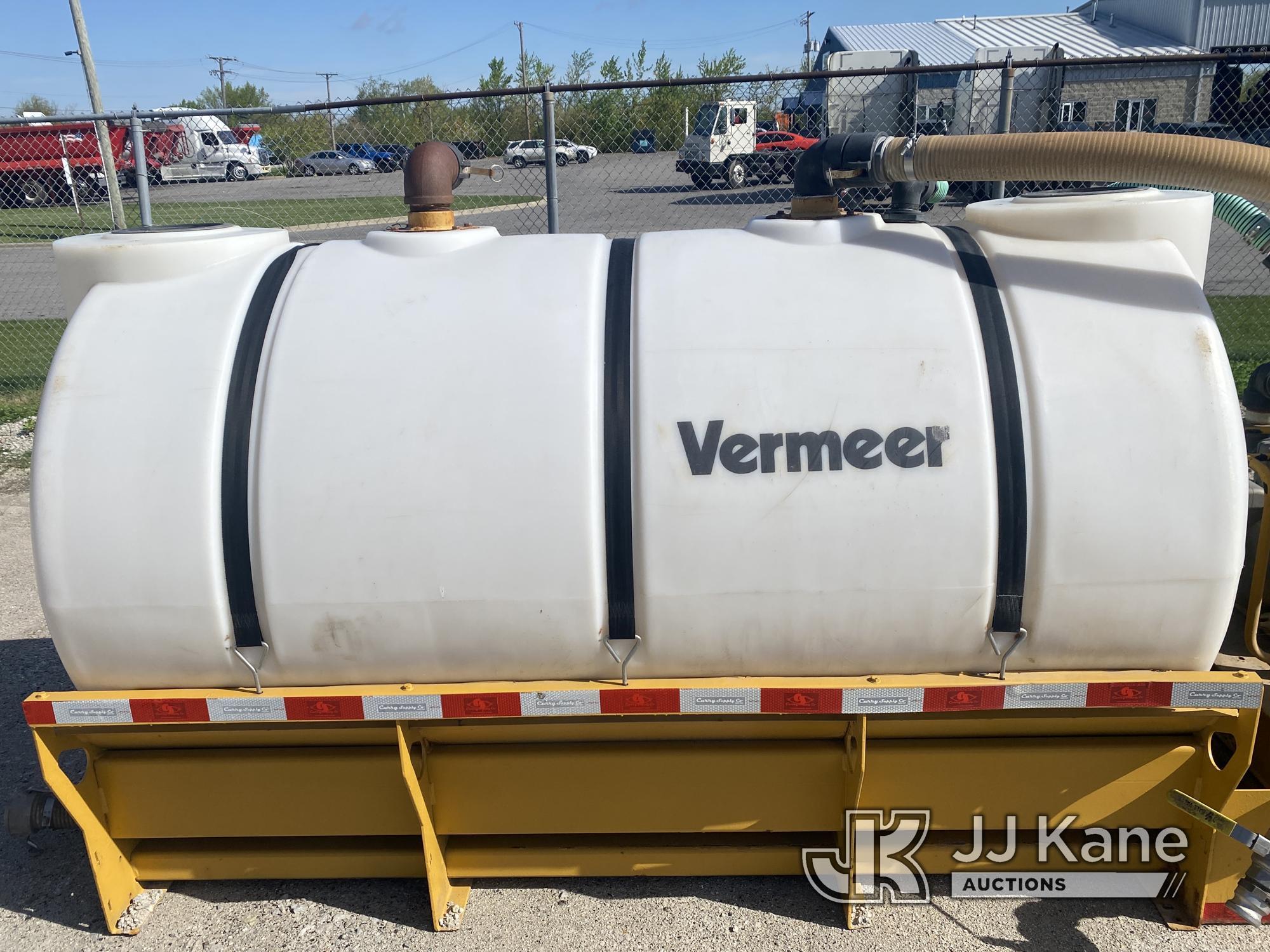 (University Park, IL) Vermeer MX240 Mud Mixing System w/ poly water tank Runs