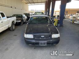 (Jurupa Valley, CA) 2009 Ford Crown Victoria Police Interceptor 4-Door Sedan Runs & Moves