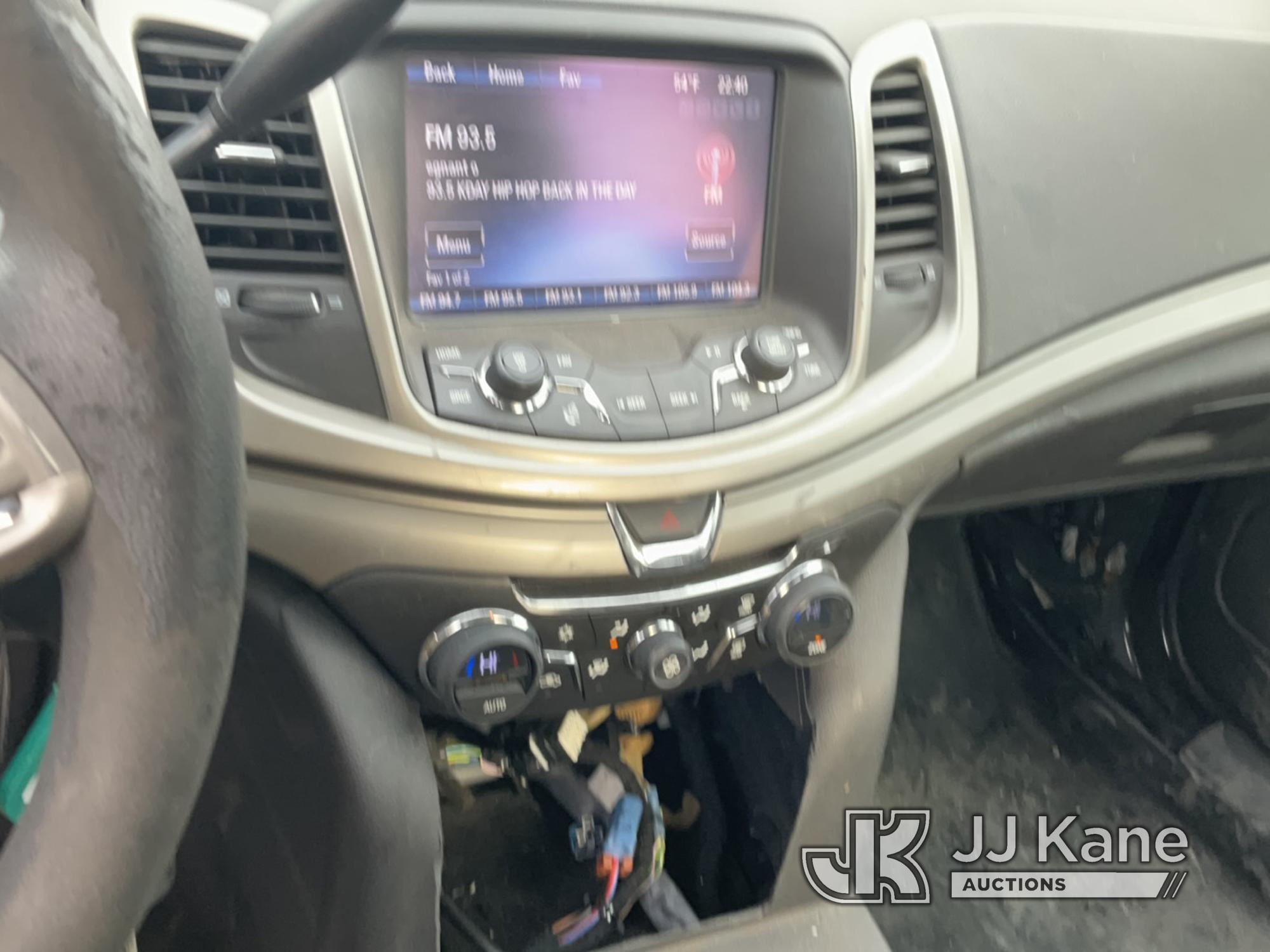 (Jurupa Valley, CA) 2014 Chevrolet Caprice 4-Door Sedan Runs & Moves, Interior Is Stripped Of Parts