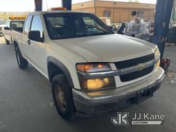 (Jurupa Valley, CA) 2005 Chevrolet Colorado 4x4 Extended-Cab Pickup Truck Runs & Moves