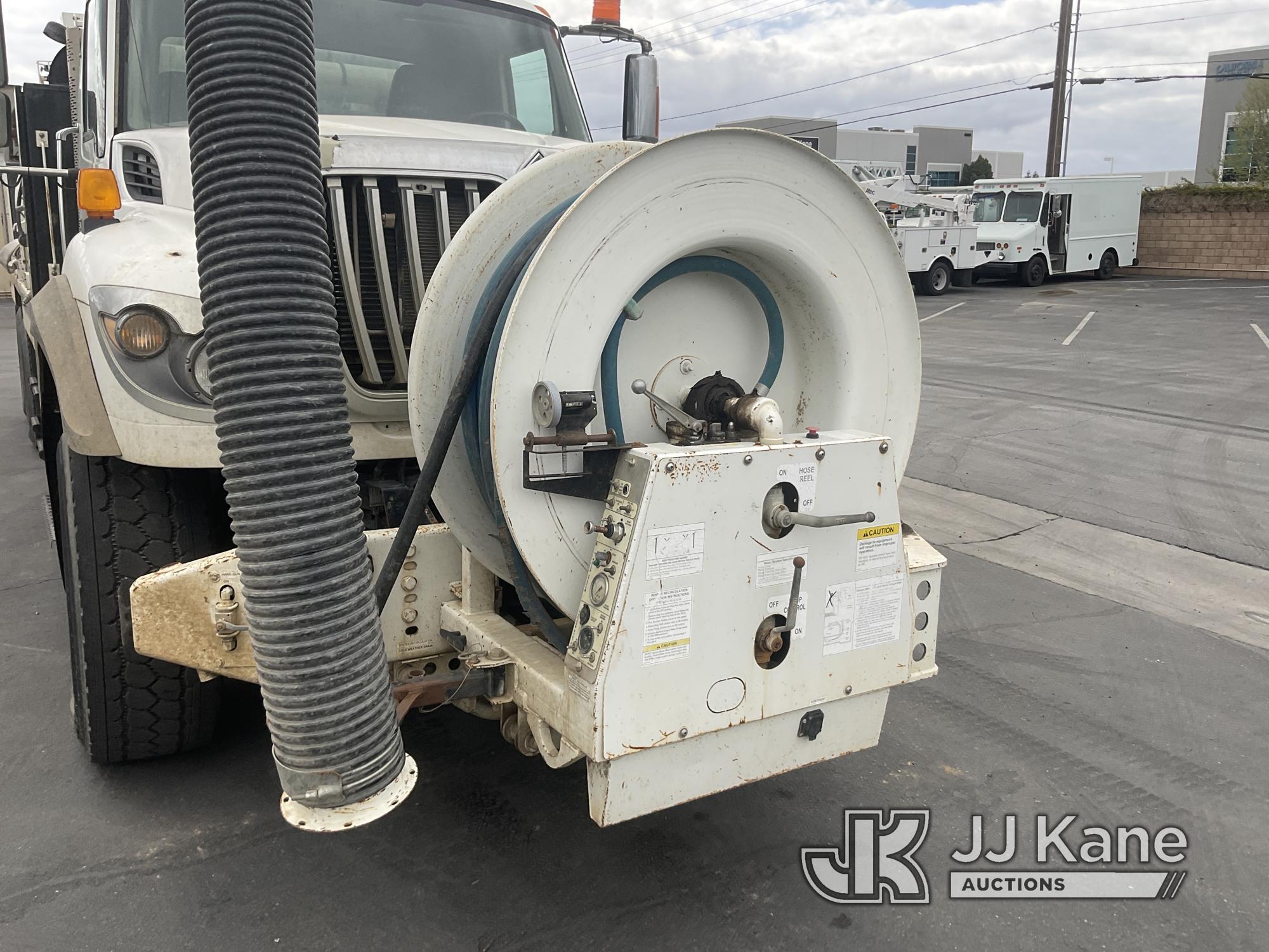 (Jurupa Valley, CA) 2009 International 7600 WorkStar T/A Vactor/Sewer Jet Rodder Truck Runs & Moves