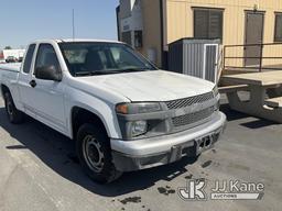 (Jurupa Valley, CA) 2004 Chevrolet Colorado Extended-Cab Pickup Truck Runs & Moves, Missing Passenge