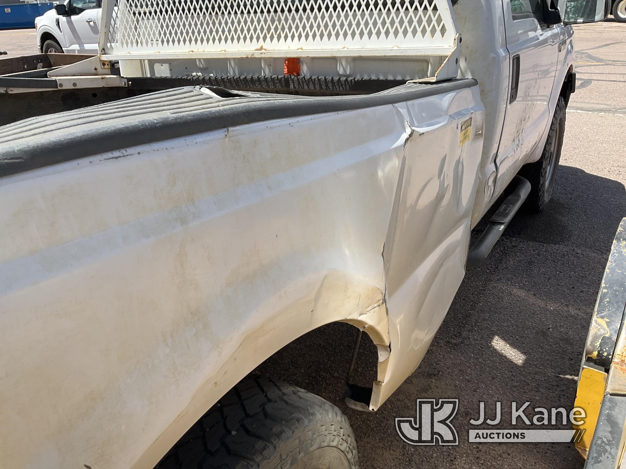 (Castle Rock, CO) 2006 Ford F350 4x4 Pickup Truck Not Running, Condition Unknown) (Wrecked