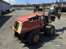 (South Beach, OR) 2000 Ditch Witch 410SXD Walk Beside Articulating Cable Plow Runs, Moves, Operates
