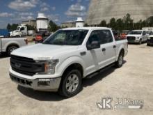 2018 Ford F150 Crew-Cab Pickup Truck Runs & Moves) (Check Engine Light On, Body/Paint Damage