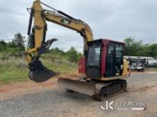 (Kodak, TN) 2018 Caterpillar 307E2 Hydraulic Excavator Runs, Moves & Operates) (Rust Damage, Minor B