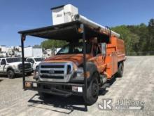 (Mount Airy, NC) Altec LR760E70, Over-Center Elevator Bucket Truck mounted behind cab on 2013 Ford F