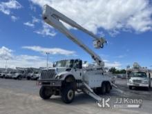 (Chattanooga, TN) Altec A77T-E93, Material Handling Elevator Bucket Truck rear mounted on 2011 Inter