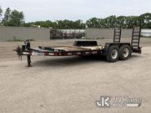 (South Beloit, IL) 2004 Monroe Towmaster T/A Tagalong Equipment Trailer Seller States: Broken Leaf S