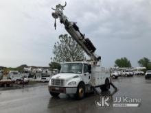 Altec DC47-TR, Digger Derrick rear mounted on 2014 Freightliner M2 106 Utility Truck Runs, Moves, & 