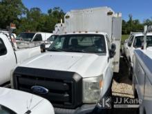 (Robert, LA) 2011 Ford F550 Enclosed High-Top Service Truck Not Running, Condition Unknown
