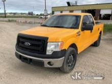 2014 Ford F150 Extended-Cab Pickup Truck Runs & Moves) (Minor Body Damage