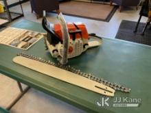 (Shrewsbury, MA) Manufacturer Unknown New/Unused) (Professional Duty Chainsaw W/ The Highest-Grade P