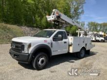 Altec AT235-P, Telescopic Cable Placing Bucket Truck mounted behind cab on 2019 Ford F550 Service Tr
