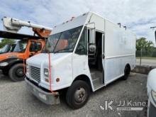 2007 Freightliner MT45 Step Van Not Running, Condition Unknown, Body & Rust Damage, Must Tow