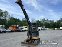 (Hagerstown, MD) 2012 John Deere JD27D Mini Hydraulic Excavator Runs, Moves & Operates, Rust Damage