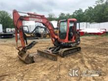 (Hagerstown, MD) Kubota KX121-3ST Mini Hydraulic Excavator Runs, Moves & Operates, Rust