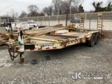 (Plymouth Meeting, PA) 2011 Centerville 7500 Lbs T/A Tagalong Trailer Body & Rust Damage
