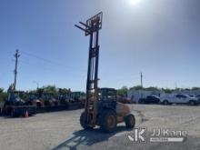 (Plymouth Meeting, PA) 2014 Case 588 8,000 lb Rough Terrain Forklift Danella Unit) (No Title, Runs &