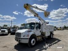 (Plymouth Meeting, PA) Altec L42A, Over-Center Bucket Truck center mounted on 2013 Freightliner M2 1