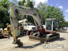(Harmans, MD) 2015 Takeuchi TB1140 Hydraulic Excavator Run, Moves & Operates, Rust Damage