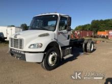 (Charlotte, MI) 2015 Freightliner M2 106 Cab & Chassis Runs, Moves, Cracked Windshield, No Passenger