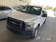 2015 Ford F150 Pickup Truck Runs & Moves, Check Engine Light Is On , Paint Damage , Missing Driver M