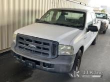 2006 Ford F250 Crew-Cab Pickup Truck Runs & Moves, Paint Damage